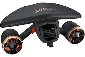 whiteshark Mix Pro Underwater Scooter, Dual Motors Electric Water Scooter for Adults and Kids, Sea Scooter for Pool, Snorkeling, Diving, Action Camera Compatible | Detachable Battery