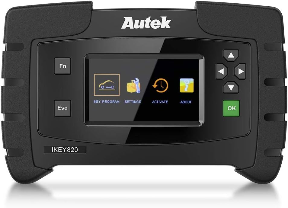 Autek IKey820 Auto Key Programmer Pin Code Reader Erase Keys/All Key Lost/Add Keys Programming Immobilizer Scanner