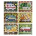 Petit Collage Mosaic Sticker Art Kit for Kids, Vehicles – Children’s Sticker Book with Over 1,000 Brightly Colored Pieces and 6 Image Boards – Fun Arts and Crafts for Kids, Ideal for Ages 4+