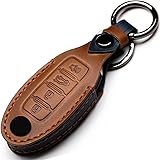 ZiHafate Leather Car Key Fob Cover Compatible with