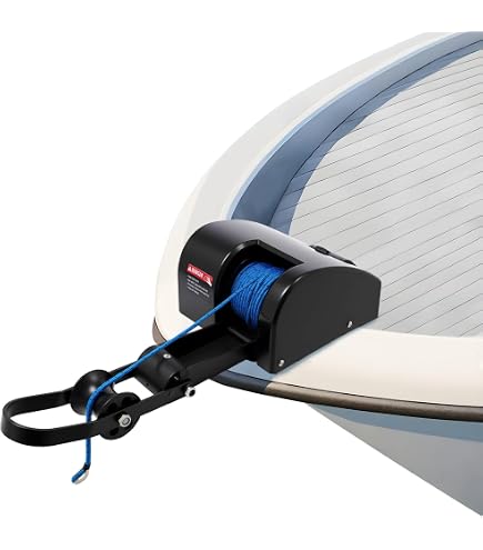 Amazon.com : NEWMAIX 12V Up to 35 LBS Electric Marine Anchor Winch