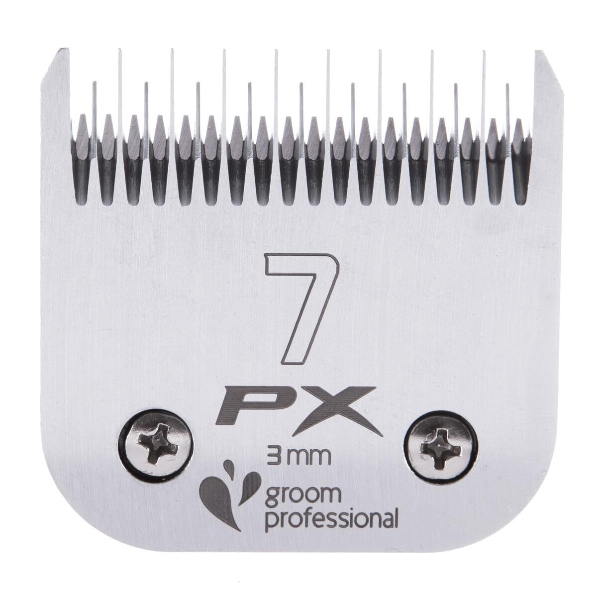 GROOM PROFESSIONAL Pro X Clipper Blade for Dog Grooming - Detachable Clipper Blade - Hardened Steel - Excellent Resistance to Wear & Excellent Cutting Performance - Replacement Blade - 7