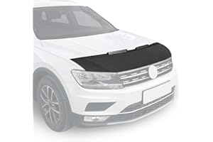 OMAC Car Bonnet Mask Hood Bra for Volkswagen Passat 2015-2019 Carbon Black