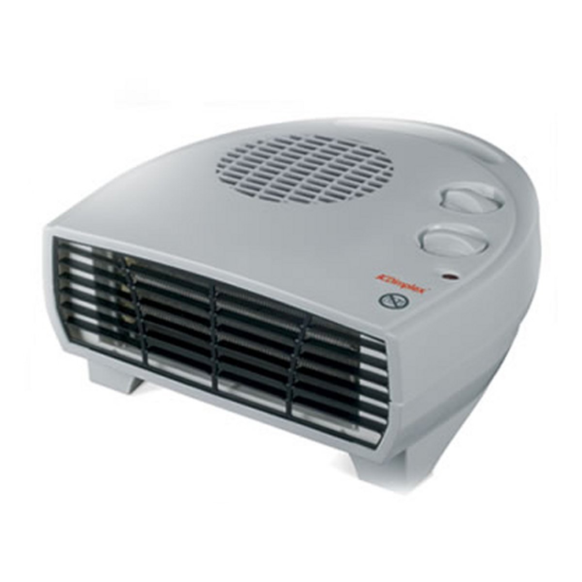 Dimplex Flatfan Heater 2 Heat Thermostat Settings, 3 kW, White