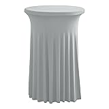 24 inches 24" Highboy Cocktail Round Stretch