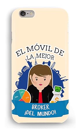 Funda Carcasa Broker Bolsa Mercado valores para iPhone 7 plástico ...