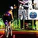 Bodyguard Bike Tail Light-USB Charging,(Red, Blue, Pink)3 Color Changing, 6 Modes, Waterproof & Lightweight.High Intensity Bike Rear Helmet Light Fits on any Bicycles