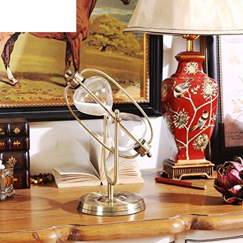 European Bronze Hourglass Metal Ornaments/Creative Valentine's Gift/ The Hourglass Timer-A