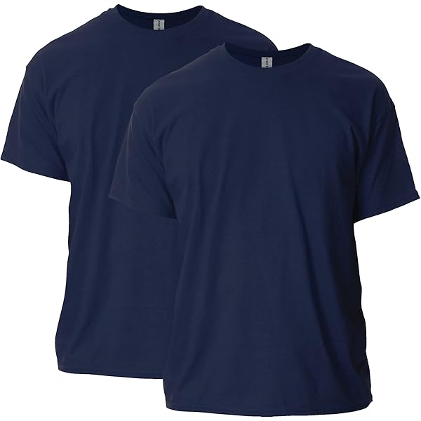 Gildan Blank T-Shirt - Unisex Style 5000 Adult Navy | Amazon.com