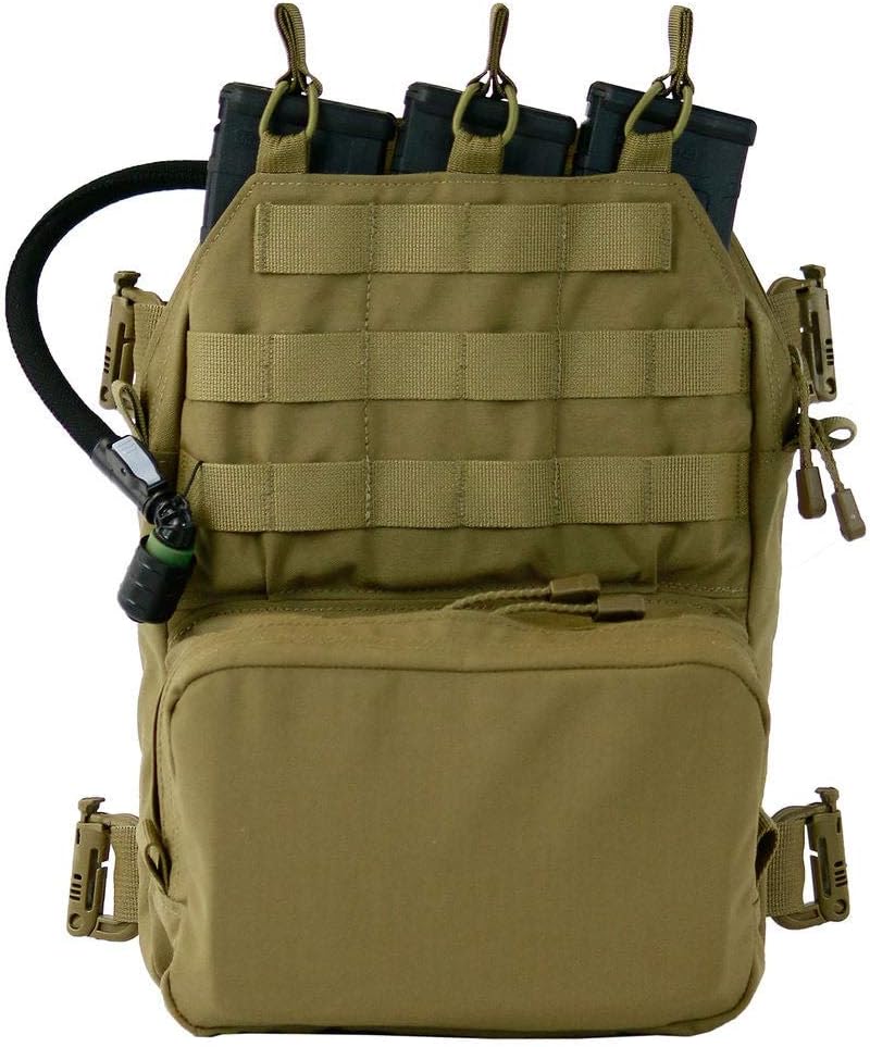 TAG Mini Combat Sustainment Pack Day Pack with 2L Source Hydration Bladder - Coyote Tan
