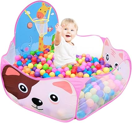 La Cabina Tentes Rabattable Bebe Piscine De Balle Respirant Pliant Tente Maison Aire De Jeux Pop Up Exterieur Multicolore Maison De Jeu Jouets