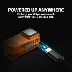 OLIGHT Oclip Rechargeable EDC Flashlight 300 Lumens