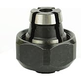 Big Horn 19692 1/4" Router Collet replaces OEM# 42999 | Replaces OEM 42999 | Accepts 1/4-In Shank Bits | Secure Bit Retention | Durable Steel | Minimizes Bit Run-Out