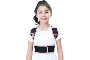 Posture Corrector for Kids, Adjustable Back Brace Posture Corrector with Shoulder Pads, for Teenagers to Provide Spinal Suppo