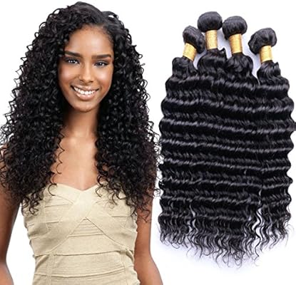 Deep Wave Peruvian Hair 14 16 18 20 Inch Human Virgin Curly