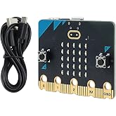 Freenove BBC Micro:bit V2 Development Board, Blocks and Python Code, Detailed Tutorial, Example Projects