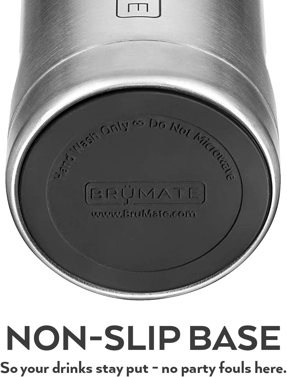 BrüMate Hopsulator Slim Double-walled Stainless Steel Insulated Can Cooler for 12 Oz Slim Cans (Matte Navy): Kitchen & Dining