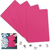 Seenelling 2026 Mahjong Tile Mixer Shuffler for Mixing, Rose Red, 4 Pcs | 2026 Mixing Accessories for American Mahjong Players, Easy Shuffling Setup, Replaces Manual Stirring, Game Table Supplies