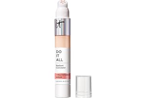 IT Cosmetics Do It All Radiant Concealer ­­– Makeup Concealer – Hydrate & Brighten – Creaseless Medium Coverage & Radiant Finish ­­– Niacinamide & Hyaluronic Acid - 0.2 Fl Oz