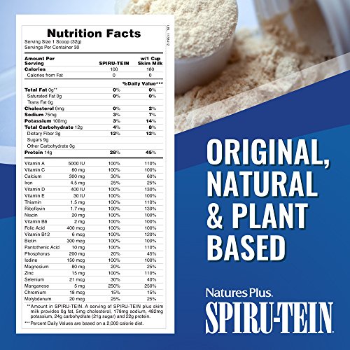 image for Nature's Plus NaturesPlus SPIRU-TEIN Shake - Cherries Jubilee Flavor -