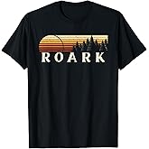 Roark, KY Vintage Evergreen Sunset Eighties Retro T-Shirt