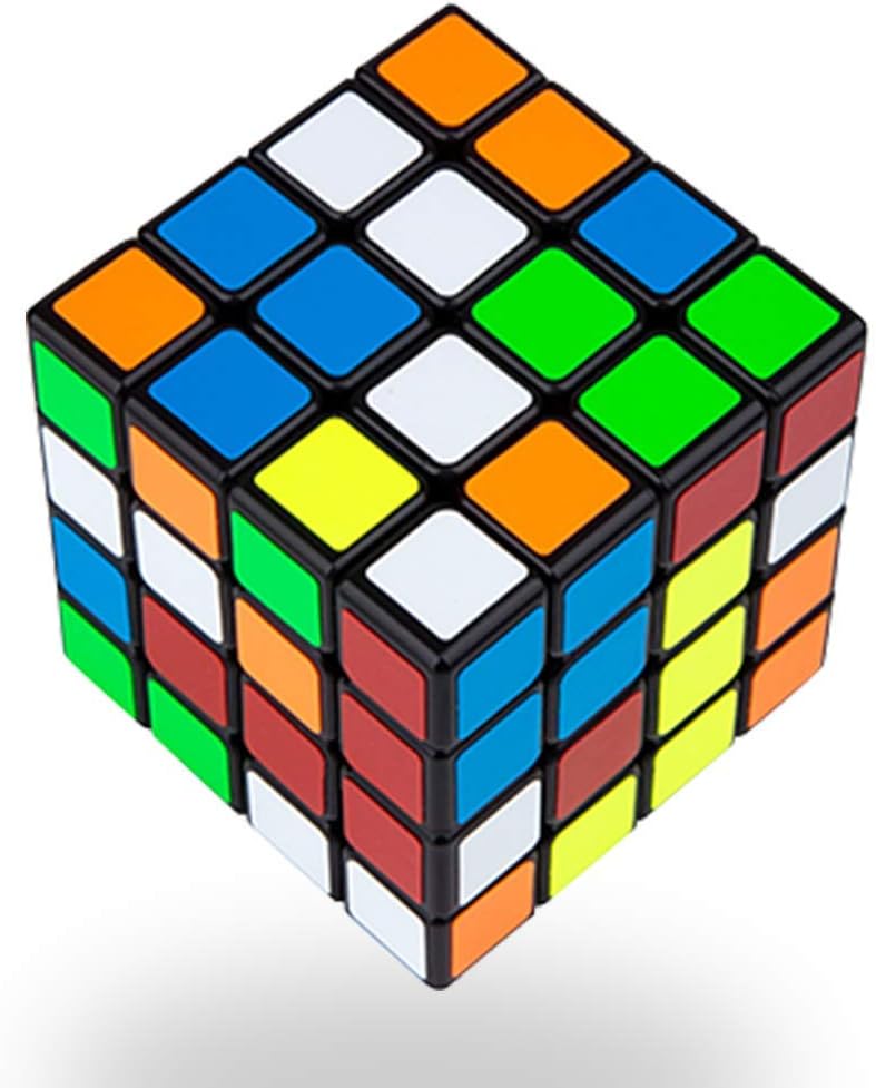 Ablave 4x4 Puzzle Speed Cube, 4x4x4 Puzzle Toys Gift Black