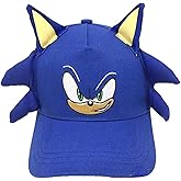 TCB Creations Sonics Hedgehog Character Adjustable Adult Size Snapback Cap/Hat Multicolor