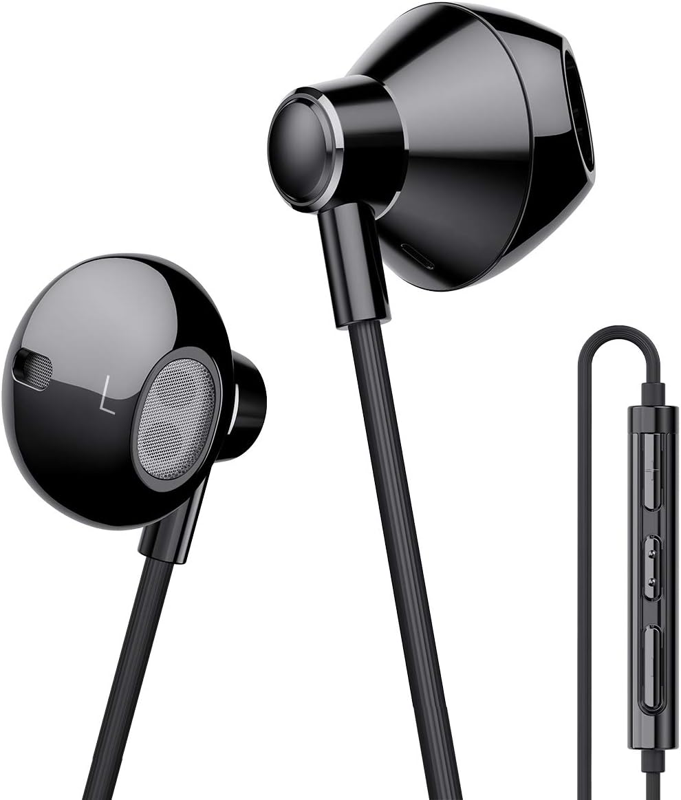 Elprico In-Ear Headset Mit Luftschlauch – Kabelgebundenes Sicherheits-Headset Mit Mikrofon Für Unterwegs