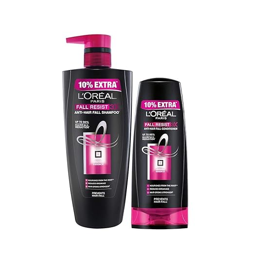 L'Oreal Paris Fall Resist 3x Anti & Conditioner(Pack of 2)