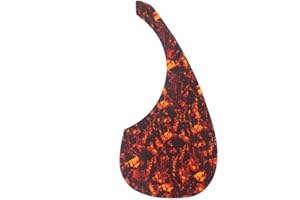 MLAVAL Self-Stick Thin Pickguard for Yamaha Style Acoustic Guitar ,Tri-color Tortoise