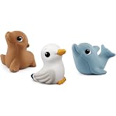 My First Tonies: Ocean Set - Seagull, Seal, and Dolphin Soft and Squeezable Audio Toy Figurines