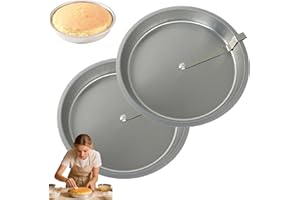 8-Inch Quick-Release Cake Mold, 2026 Cake Pan with Release Lever, Baking Tools Pans Stainless Steel Round, Round DIY Cake Mol