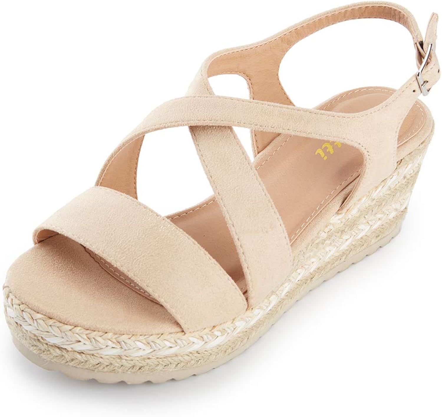 cross strap espadrille sandals