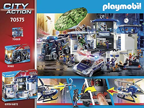 PLAYMOBIL City Action 70575 Polizei-Helikopter: Verfolgung des Fluchtfahrzeugs, Für Kinder von 4 - 10 Jahre – Bild 5