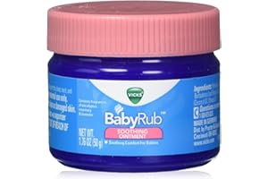 XLLENT Vicks Babyrub Soothing Ointment Comfort For Babies 1.76oz Each by Vicks