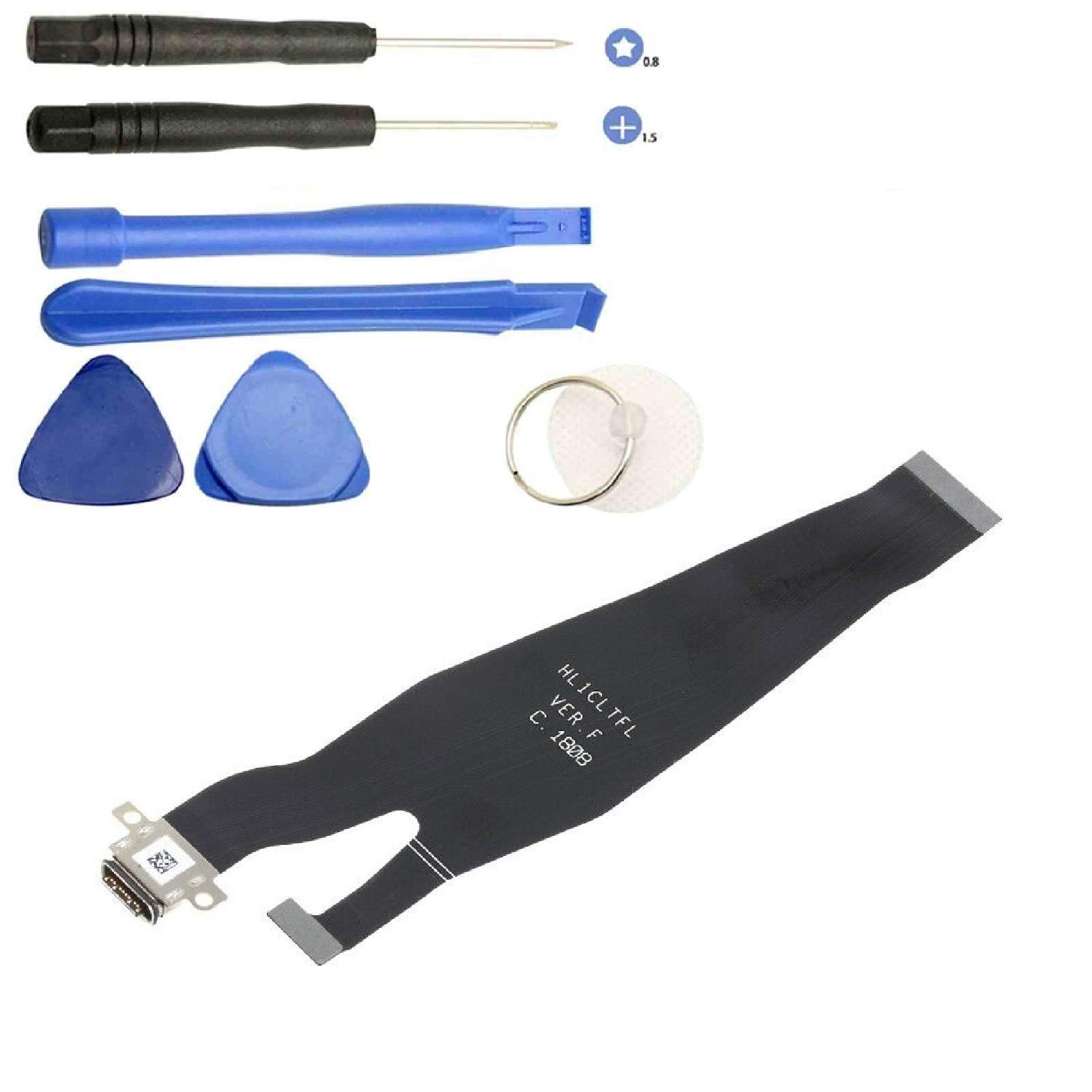iReplaceParts Charging Port For Huawei P20 PRO Dock Connector Type-C Flex Cable With Tool Kit CLT-L09 CLT-L29 CLT-AL00