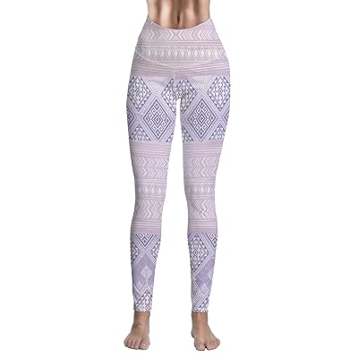 LEO BON Women Fashion Printed Tights Yoga Pants - Super Soft Workout Running Sweatpants