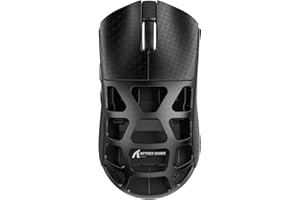 ATTACK SHARK R3 46g Superlight Magnesium Alloy Wireless Gaming Mouse, BT/2.4G/Wired Computer Mouse, 8KHz Polling Rate, PAW3395 26K DPI Sensor Programmable Mice Griptape for PC/Laptop/Mac (Black)