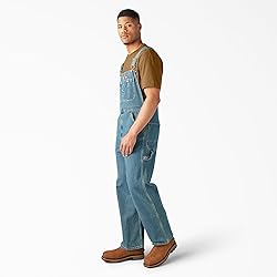 Dickies Indigo Bib Overalls, MEDIUM HERITAGE