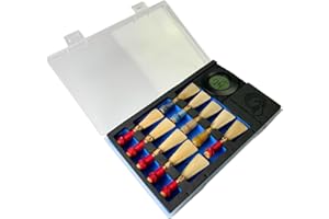 Tone Protector Reed Case for Bassoon Reeds: Digital Bassoon Reed Storage With Two-Way Humidity Control