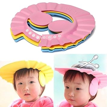 baby shower shampoo cap