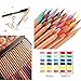 Feelily 48-color Colored Pencils Art Drawing Pencil for Coloring Sketching Doodling Coloring Books- Non-toxic Oiliness Colored Drawing Pencils