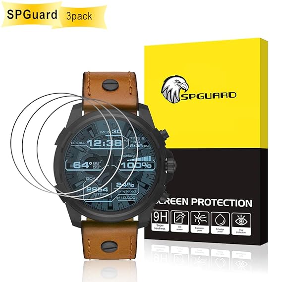 SPGuard Protector Pantalla Diesel 2.5 Touchscreen [3 piezas ...