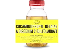 Artekas Innovation - COCAMIDOPROPYL Betaine and DISODIUM 2-SULFOLAURATE - Liquid - Ultra-mild Surfactant Blend for Homemade Cosmetics, Shampoo & Body Wash Formulations - 4.23 oz