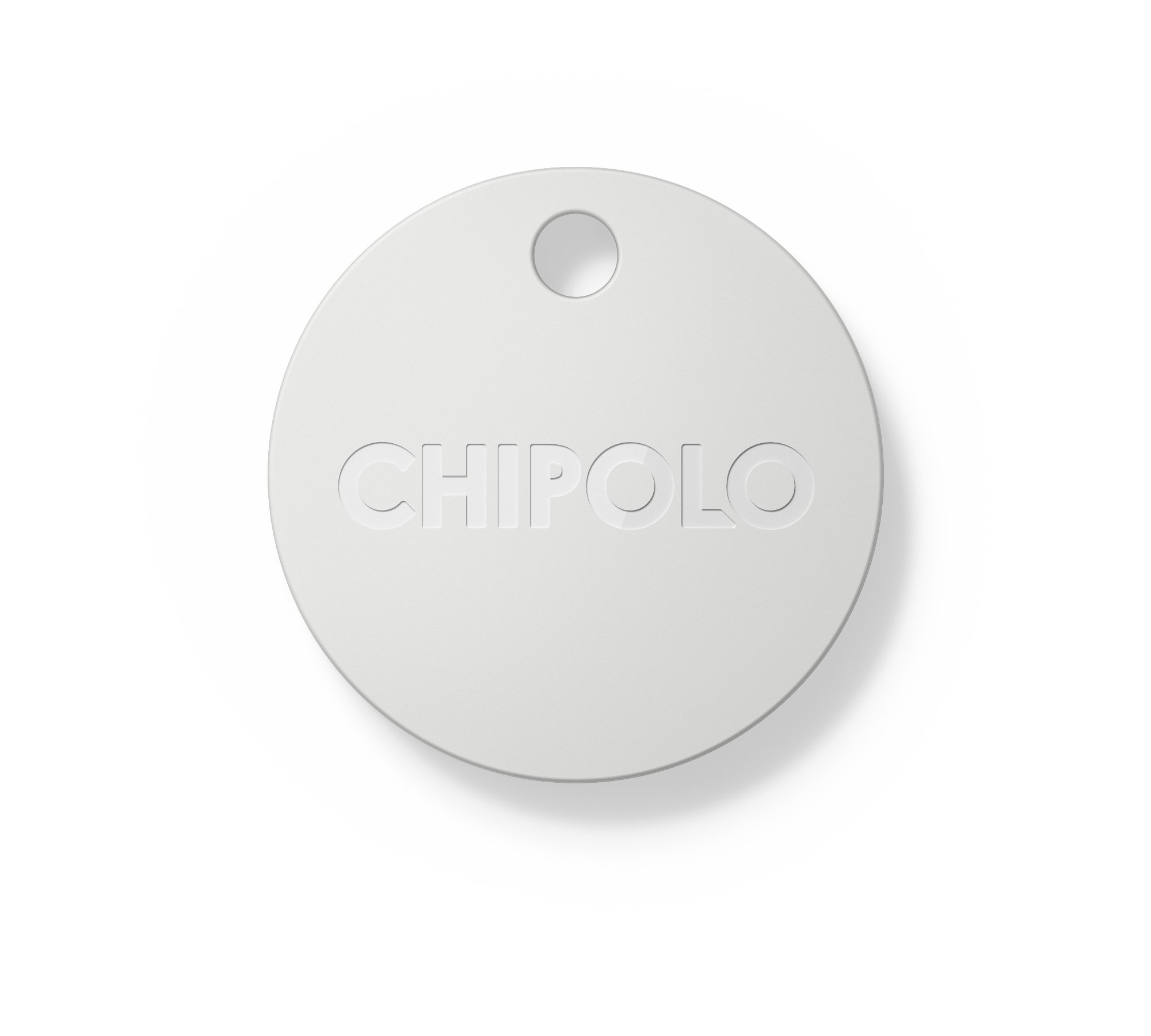 Chipolo CH-CPM6-WE-R Plus 2nd Generation Smart Finder - Pearl White