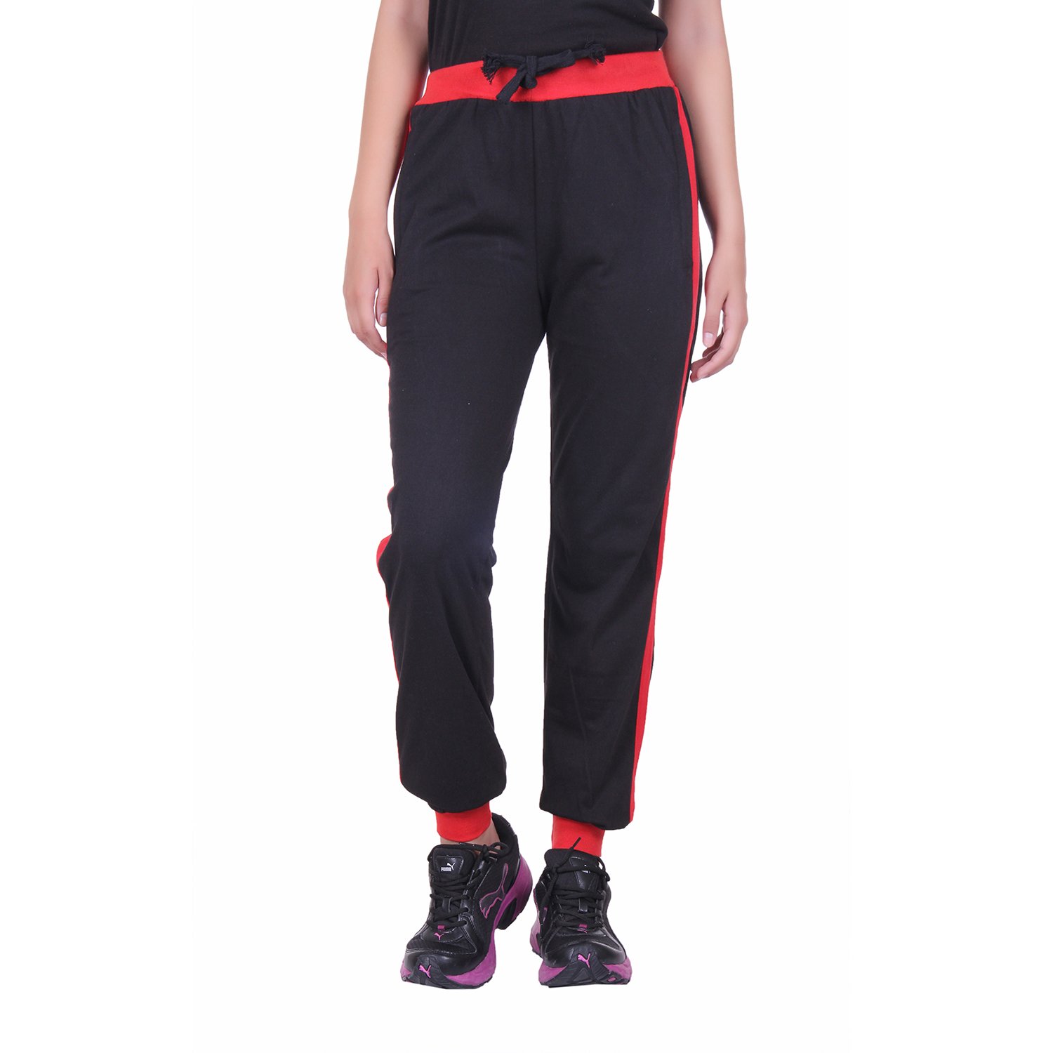 dfh women's cotton track pant