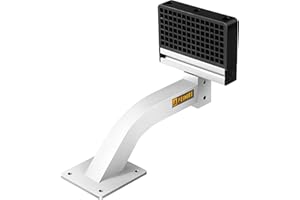 FEIMIRE Deck Mount Aluminium Trolling Motor Bracket with 90° Rotatable Installation Plate for Kayak, Canoe & Small Boat