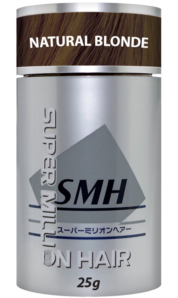 Super Million Hair - 1 x 25g Hair Building Fibres - No.45 Medium Blonde