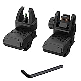 TFFUAM Foldable Fiber Optic Nylon Sights Flip Up