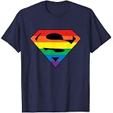 Superman Rainbow Logo Pride T-Shirt
